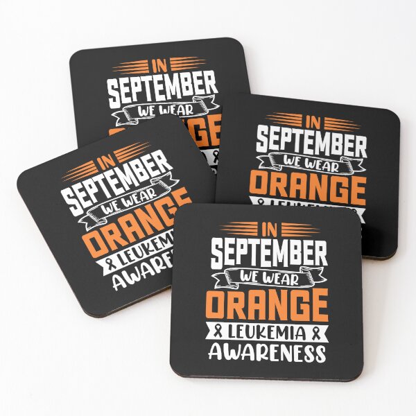 Item preview, In September We Wear Orange Leukemia Awareness designed and sold by RCMstore.