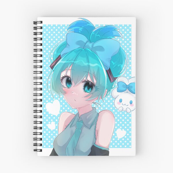 Item preview, Hatsune Miku & Cinnamonroll  designed and sold by Vamo0314.