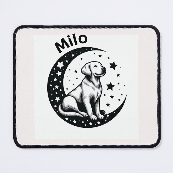 Item preview, Name of your pet dog Milo designed and sold by chessnegocios.