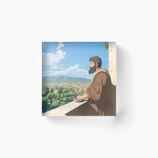 Item preview, Epicurus, Greek | Anime style designed and sold by ComicsFactory.