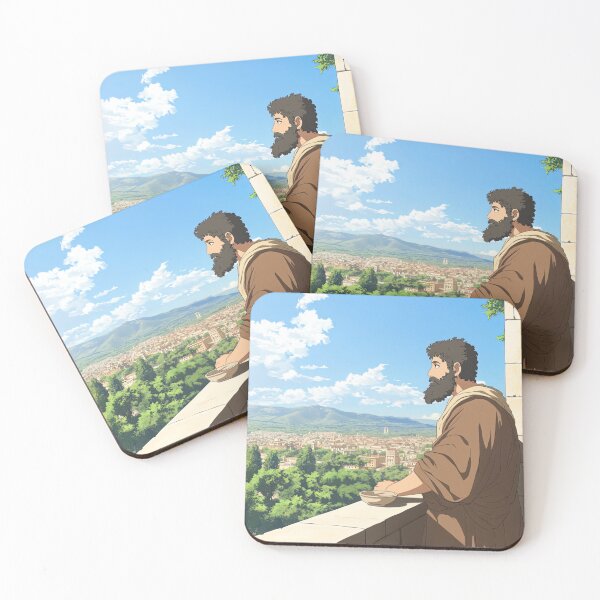 Item preview, Epicurus, Greek | Anime style designed and sold by ComicsFactory.