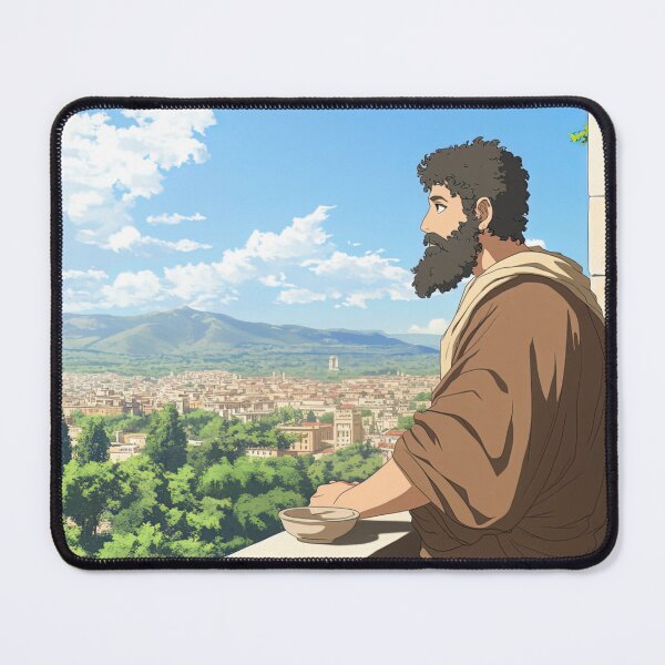 Item preview, Epicurus, Greek | Anime style designed and sold by ComicsFactory.