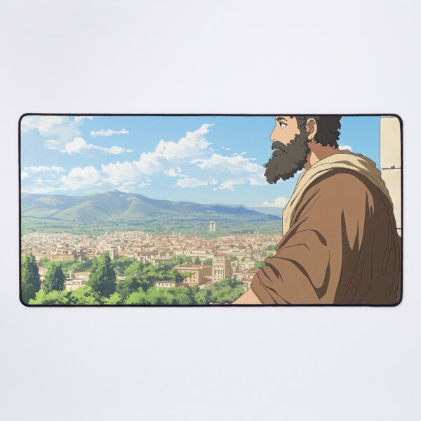 Item preview, Epicurus, Greek | Anime style designed and sold by ComicsFactory.