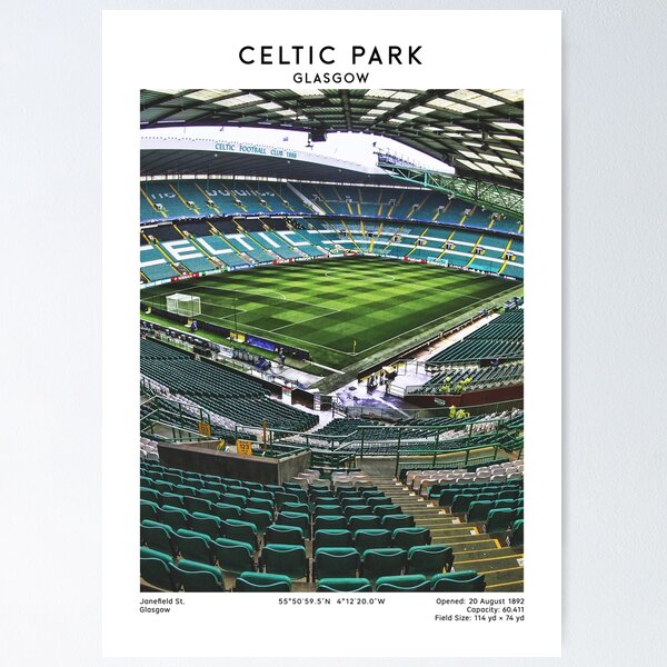 Item preview, Celtic Park, Parkhead Stadium, Celtic Football Stadium designed and sold by AronArtGallery.