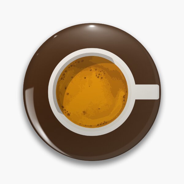 Item preview, Espresso Doppio Coffee Illustration designed and sold by archetype prints.
