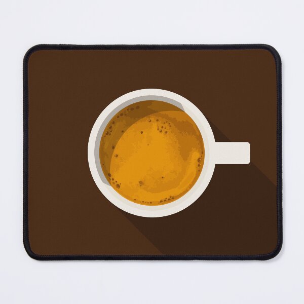 Item preview, Espresso Doppio Coffee Illustration designed and sold by archetype prints.