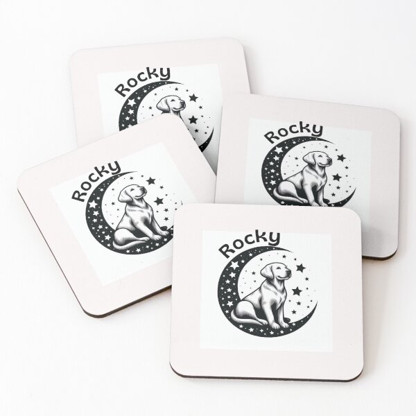 Item preview, Name of your pet dog Rocky designed and sold by chessnegocios.