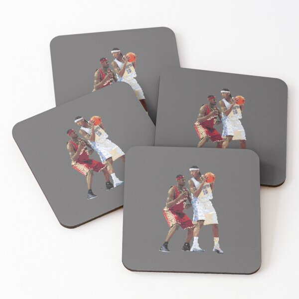 Item preview, Carmelo Anthony and Lebron James designed and sold by pixelsports2.