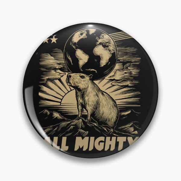 Item preview, Capybara, All Mighty Design, Perfect Gift For Capybara Lovers. designed and sold by SixElements.