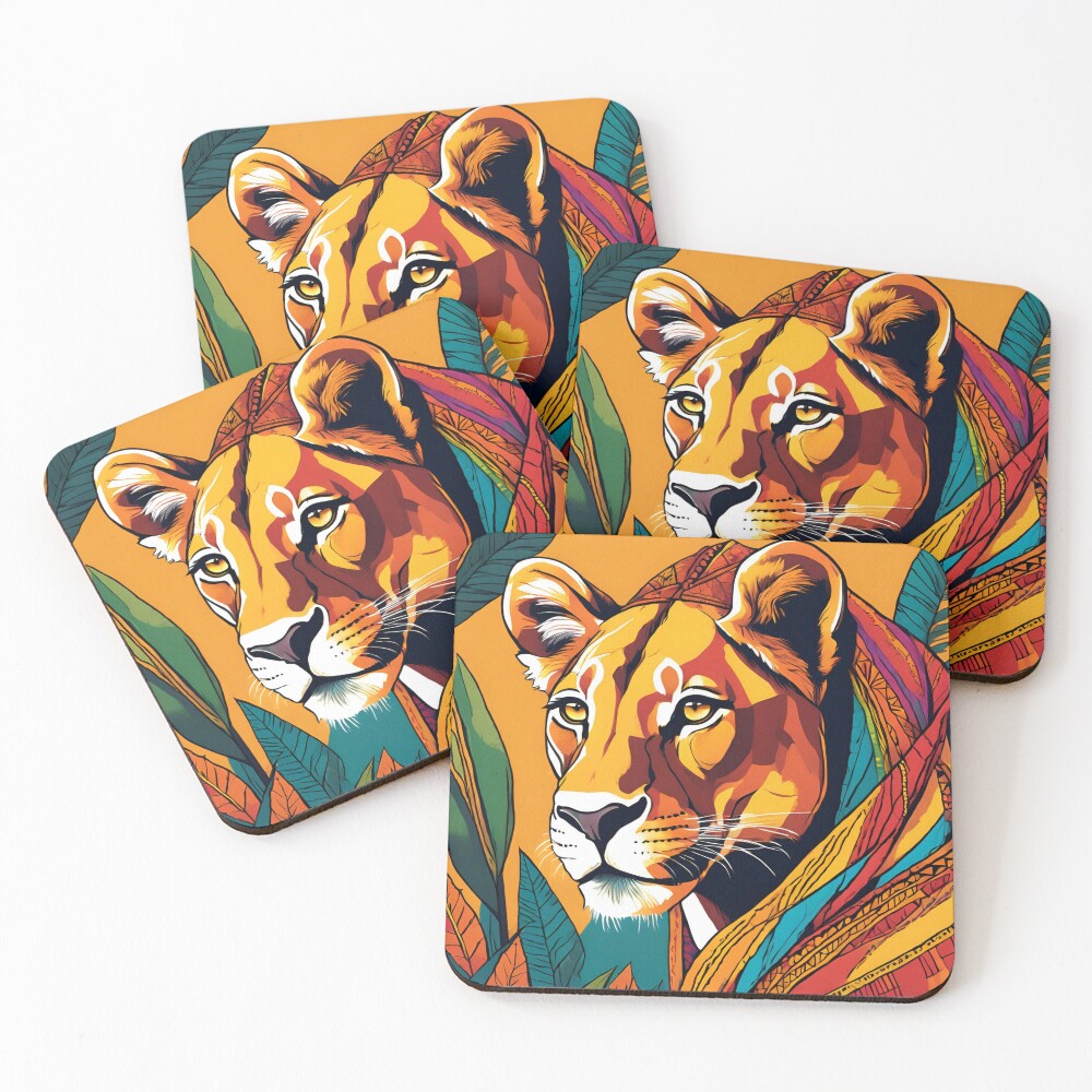 Item preview, Coasters (Set of 4) designed and sold by RasTafariDesign.