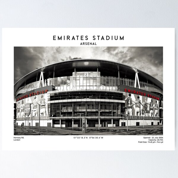 Item preview, Emirates Stadium designed and sold by AronArtGallery.
