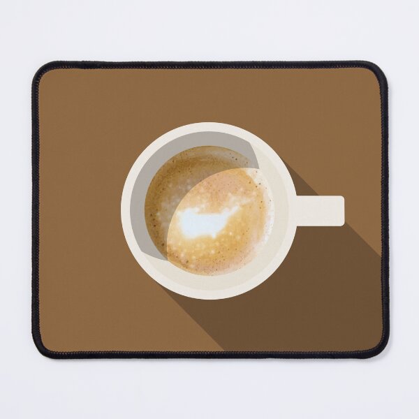 Item preview, Espresso Macchiato Coffee Illustration designed and sold by archetype prints.