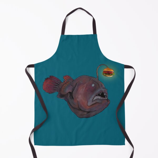 Item preview, Hangry-ler Fish With Glowing Hamburger Lure designed and sold by iamgirl1.