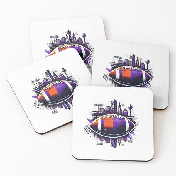Item preview, Baltimore Ravens Skyline  designed and sold by pixelpulsenyc.