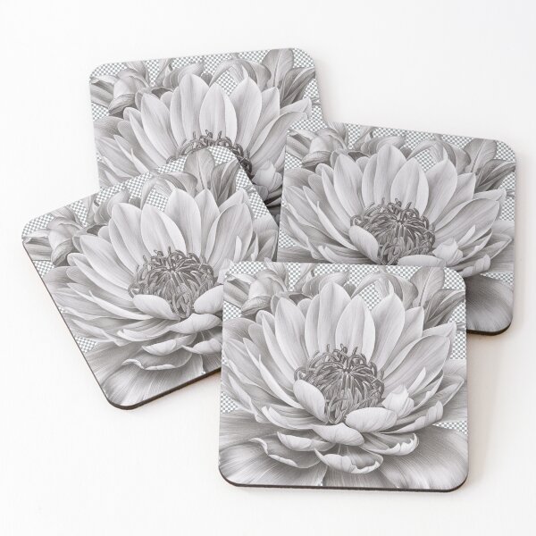 Item preview, "Rose in Graphite: Detailed Elegance" designed and sold by anahimar1418.