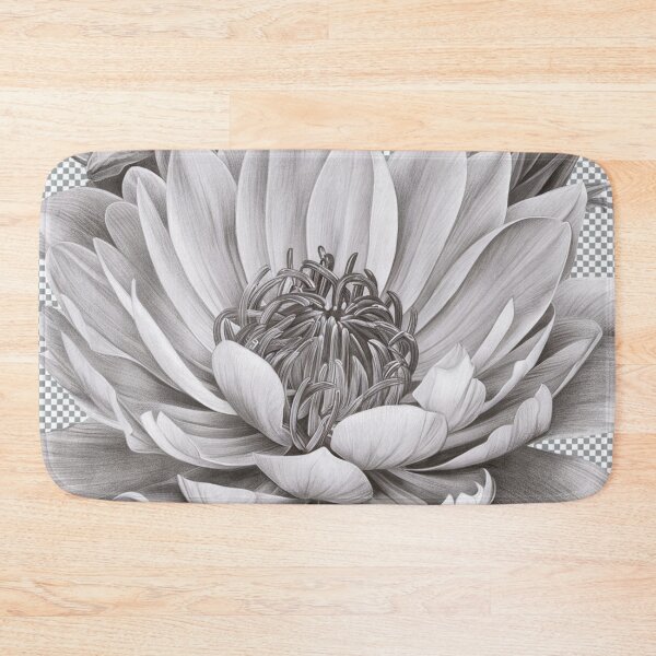 Item preview, "Rose in Graphite: Detailed Elegance" designed and sold by anahimar1418.