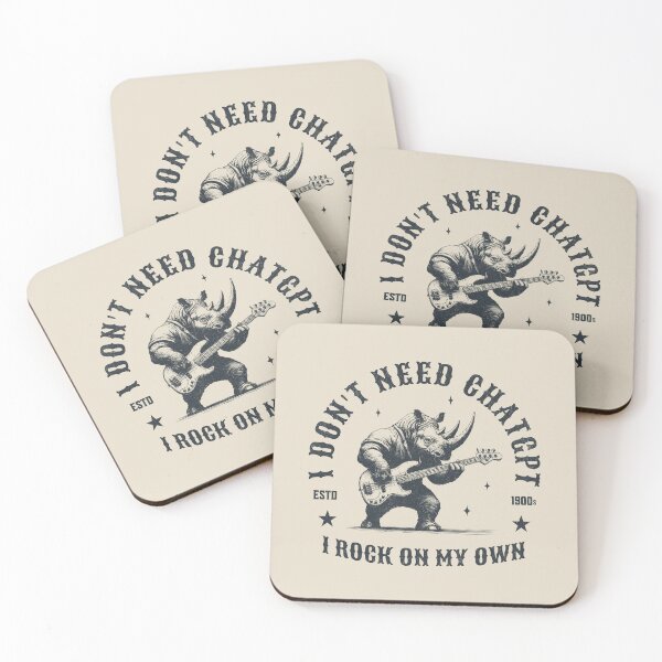 Item preview, I Don't Need ChatGPT I Rock On My Own designed and sold by A.I.  Took My Job!.