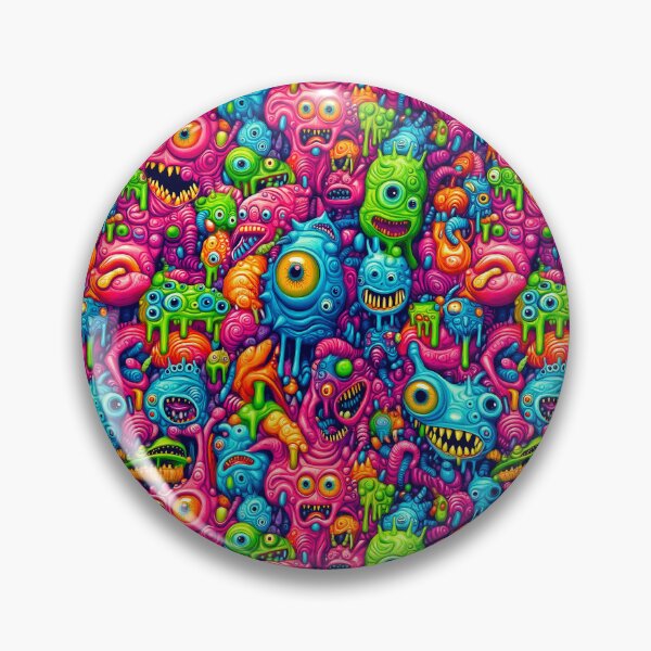 Item preview, Vibrant and Wacky Monster Mash Extravaganza designed and sold by Vinson-MFG.