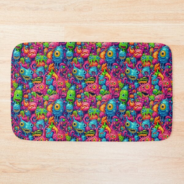 Item preview, Vibrant and Wacky Monster Mash Extravaganza designed and sold by Vinson-MFG.