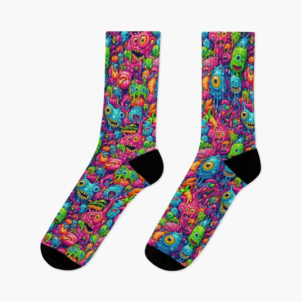 Item preview, Vibrant and Wacky Monster Mash Extravaganza designed and sold by Vinson-MFG.