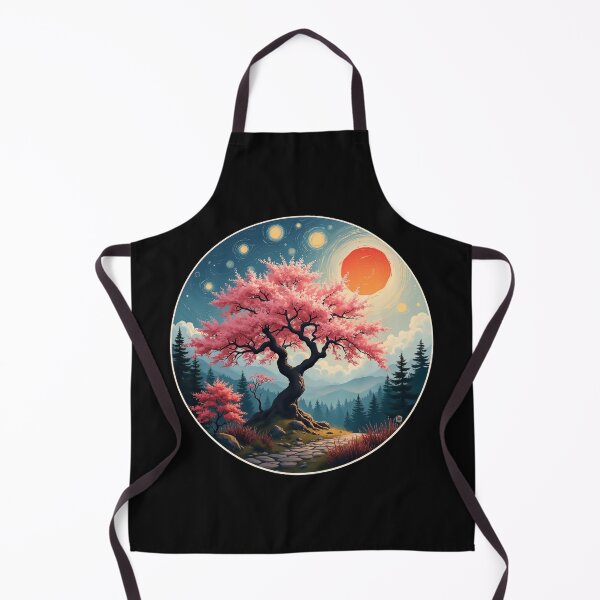 Item preview, Sakura Tree Starry Night - Eye Voodoo designed and sold by eyevoodoo.