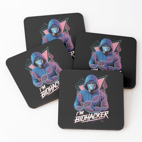 Item preview, I❤️BioHCKR: Masked Biohacker Revolution designed and sold by mrGrayMan.