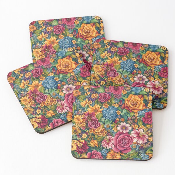 Item preview, Vibrant Garden of Blooming Flowers in Full Splendor designed and sold by Vinson-MFG.