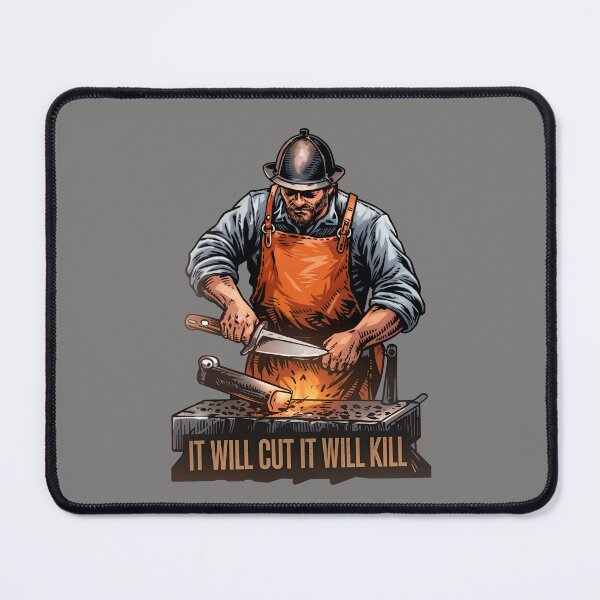 Item preview, It Will Cut It Will Kill Quote designed and sold by TheArtOfPat.