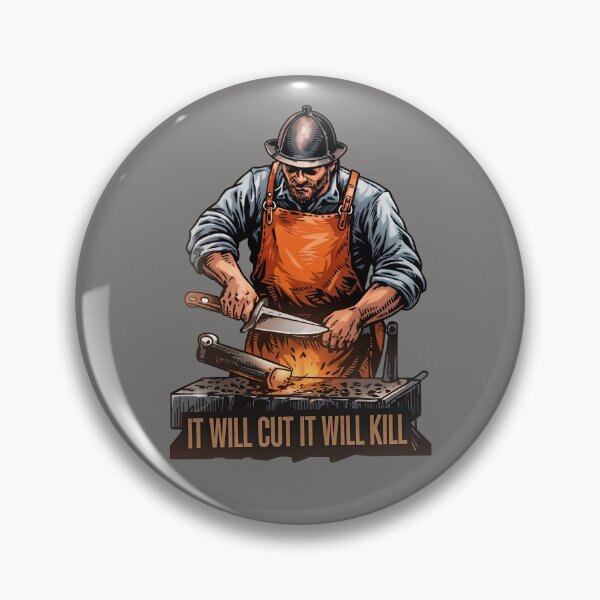 Item preview, It Will Cut It Will Kill Quote designed and sold by TheArtOfPat.