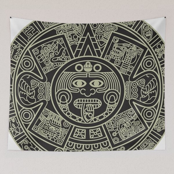 Item preview, Aztec golden sun disk designed and sold by jamiestarr.