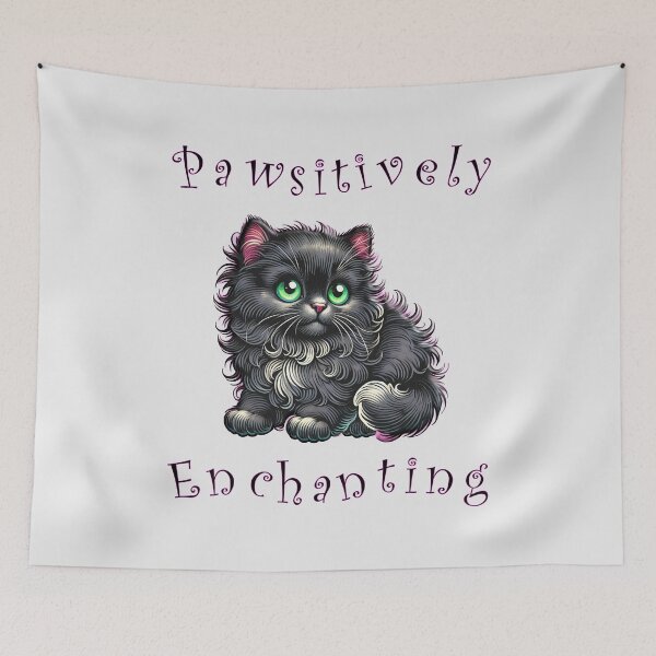 Item preview, Pawsitively Enchanting designed and sold by VibeHiveThreads.