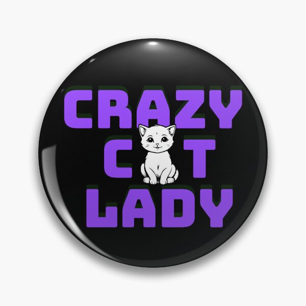 Item preview,  Crazy Cat Lady - purple designed and sold by KATKattalestv.