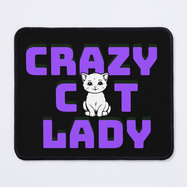 Item preview,  Crazy Cat Lady - purple designed and sold by KATKattalestv.
