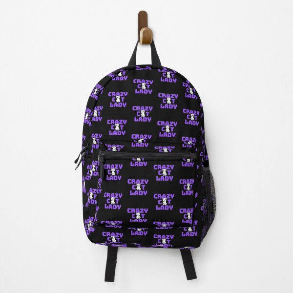 Item preview, Crazy Cat Lady - purple designed and sold by KATKattalestv.