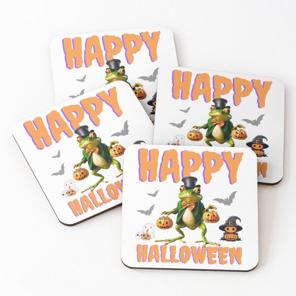 Item preview, Happy Halloween Frog Design – Perfect for Frog Lovers designed and sold by Fredster1966.