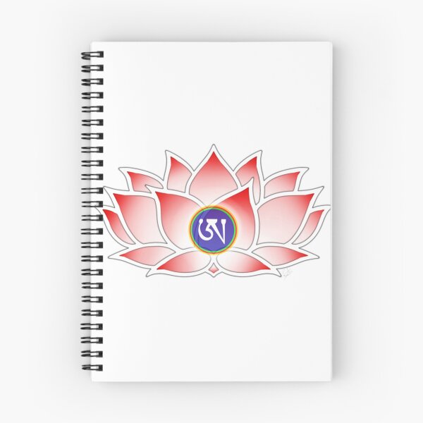 Item preview, Red Lotus, Dzogchen, Ah, Tibetan, Flower, Buddhist, Buddhism, White Background  designed and sold by MayGreenAbgrall.