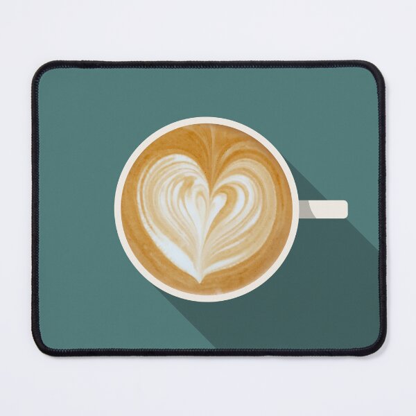 Item preview, Latte Coffee Illustration designed and sold by archetype prints.