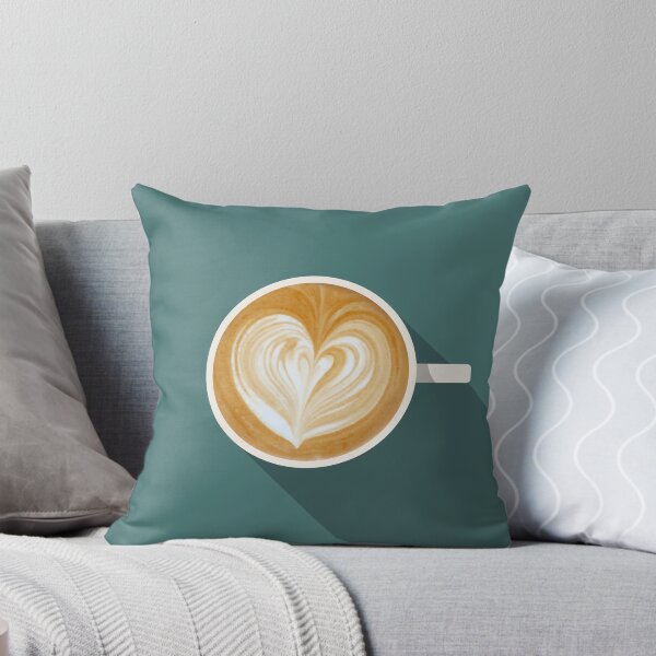 Item preview, Latte Coffee Illustration designed and sold by archetype prints.