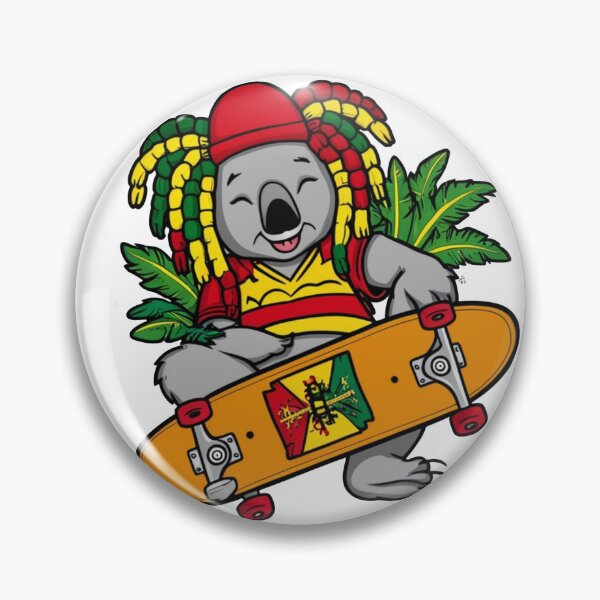 Aperçu de l'œuvre Rasta Koala créée et vendue par TheDuckStyle.