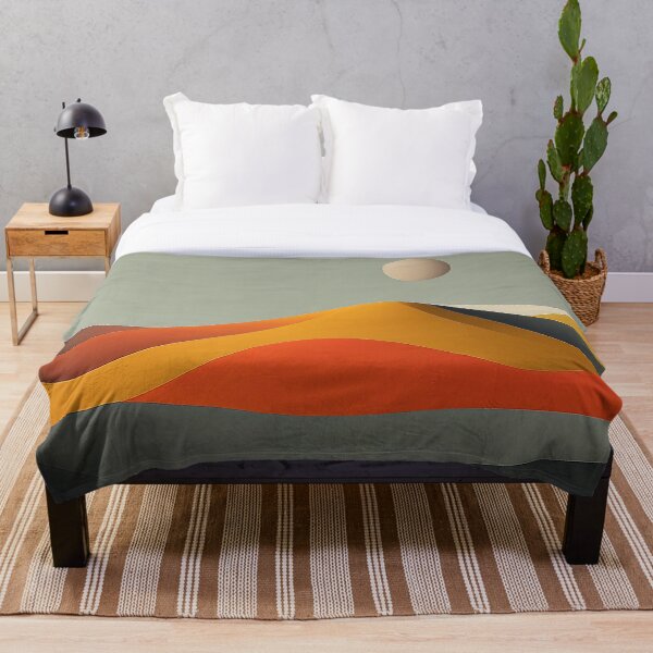 Item preview, Serene Dunes: Minimalist Geometric Desert Landscape designed and sold by CorbinHenry.