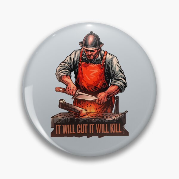 Item preview, It Will Cut It Will Kill Quote designed and sold by TheArtOfPat.