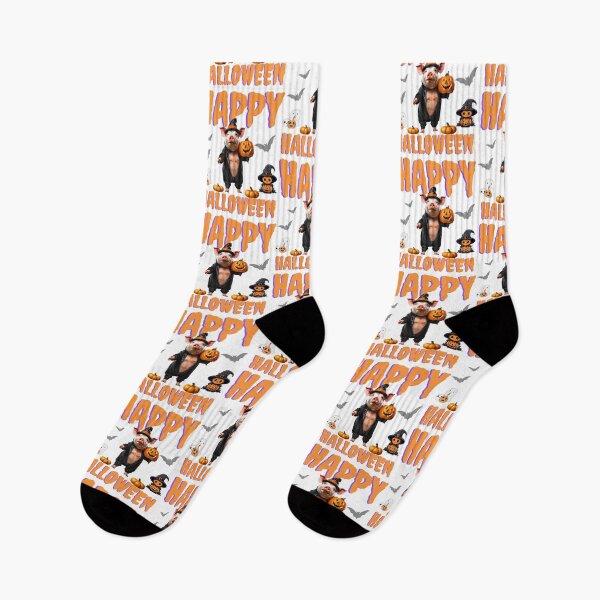 Item preview, Happy Halloween Potbellied Pig Design – Cute & Spooky Design for Pig Lovers designed and sold by Fredster1966.