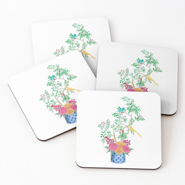 Item preview, Chinoiserie Floral Arrangement  designed and sold by Yunihadi.
