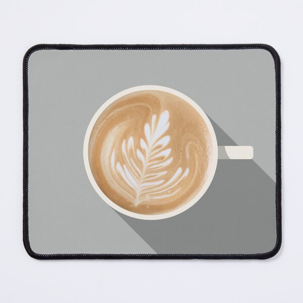 Item preview, Flat White Coffee Illustration designed and sold by archetype prints.