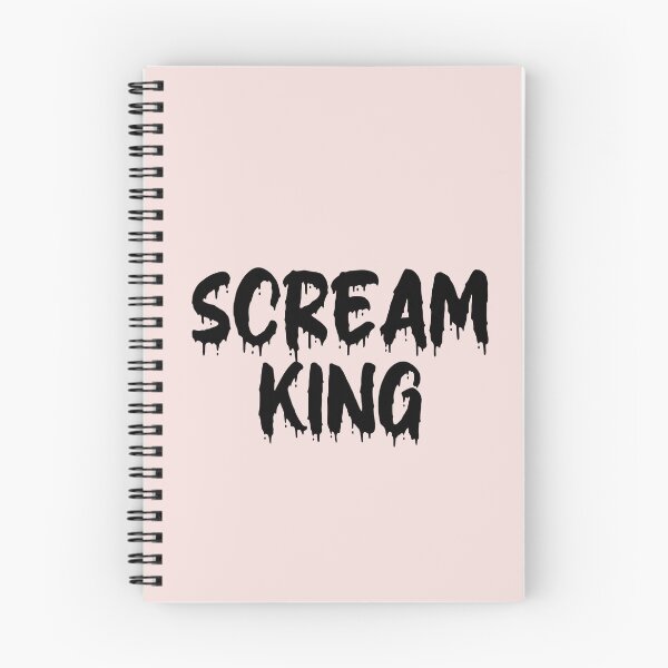 Item preview, BLACK ON PINK SCREAM KING BLOOD DRIP designed and sold by RomeArtCo.