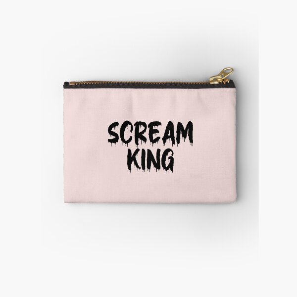 Item preview, BLACK ON PINK SCREAM KING BLOOD DRIP designed and sold by RomeArtCo.