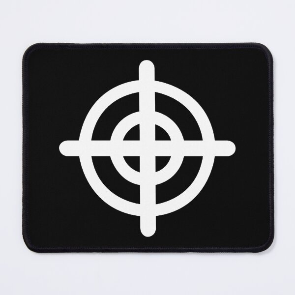Item preview, Crosshairs front (White) Bullet Bill designed and sold by SlimBill.
