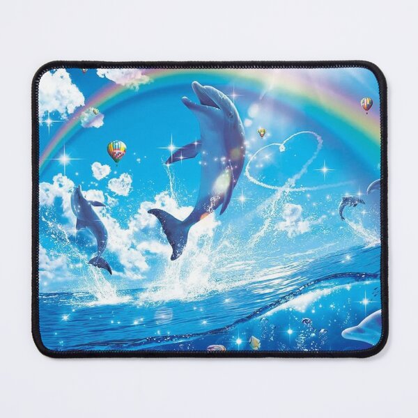 Item preview, Symphony Dolphins Frutiger Aero designed and sold by iwannitonashirt.