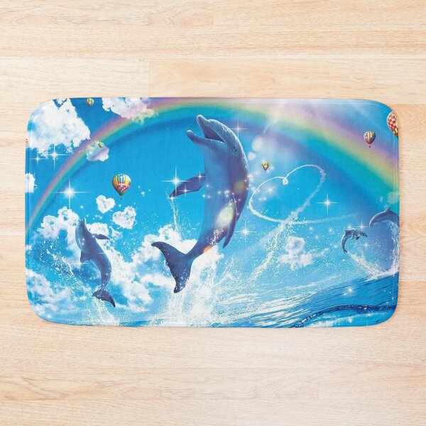 Item preview, Symphony Dolphins Frutiger Aero designed and sold by iwannitonashirt.