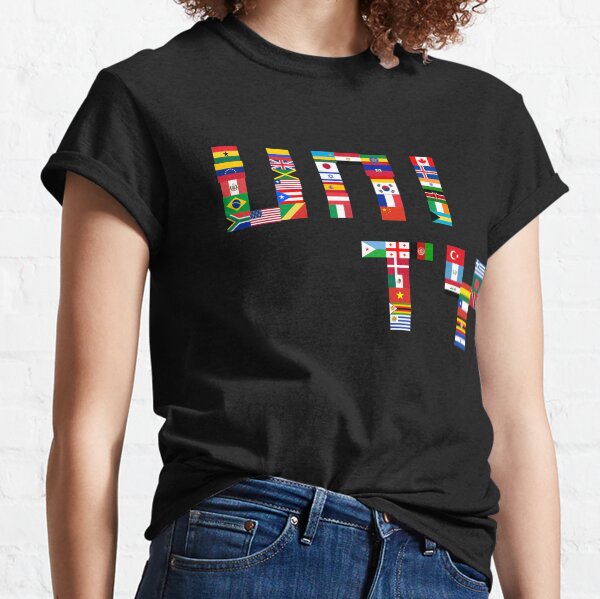 Item preview, UNITY Flag Day Celebration Flags All over the World Shirt  designed and sold by kayjoclothing.
